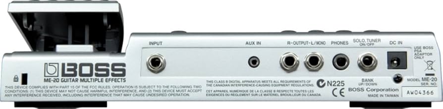Amazon | BOSS ME-20 GUITAR MULTIPLE EFFECTS ボス ギター用マルチ
