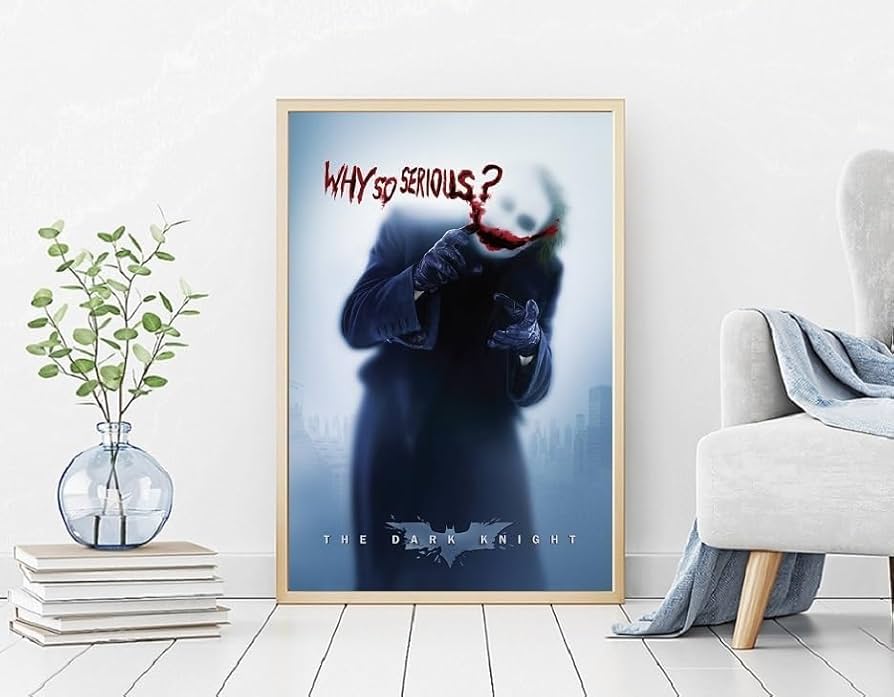 Amazon.co.jp: 映画ポスター ダークナイト ジョーカー DARK KNIGHT