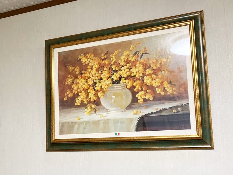 Amazon.co.jp: JHA イタリア製 アンティークフレーム ミモザ 風水開運