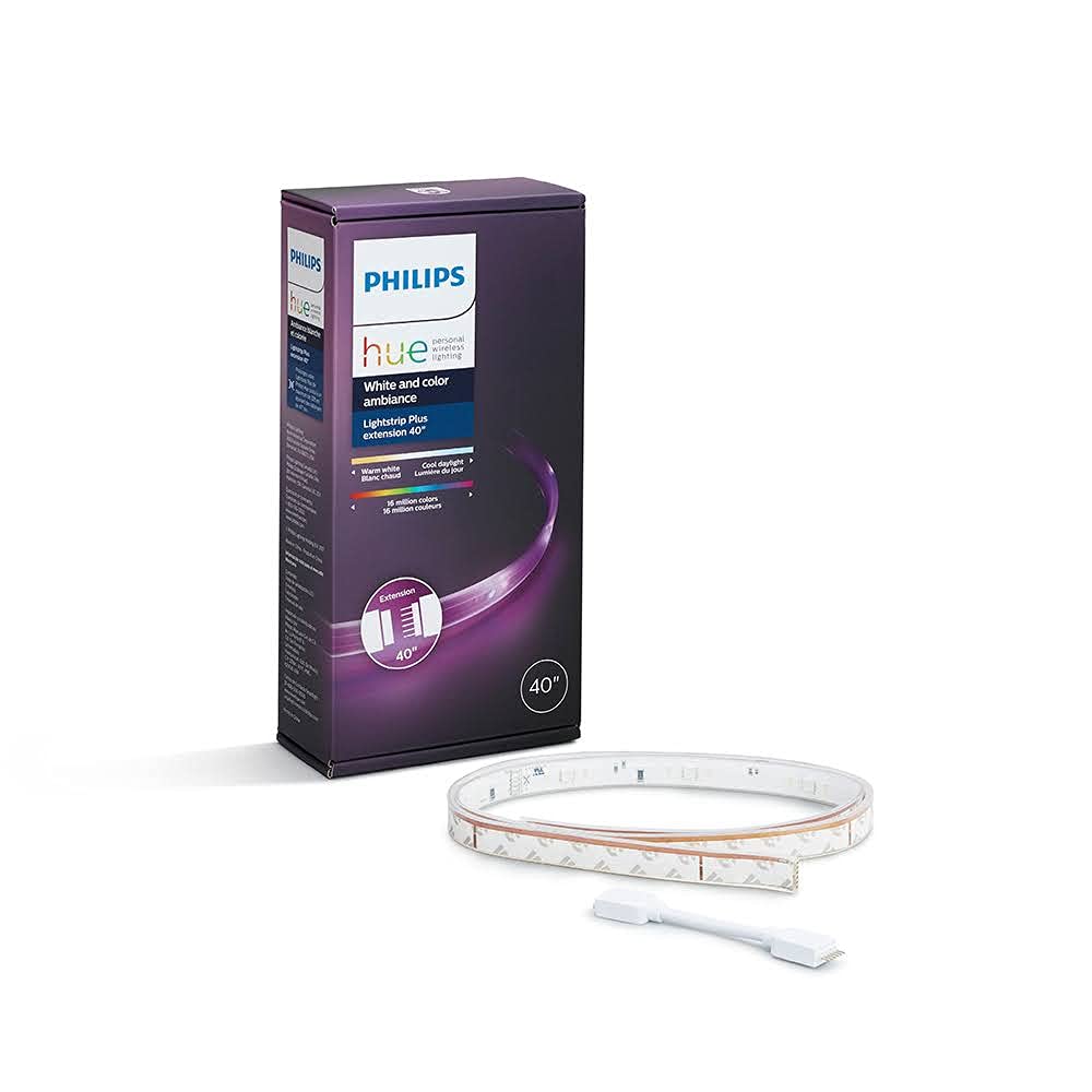 Amazon.com: Philips 800268 Hue LightStrip Plus Dimmable LED Smart