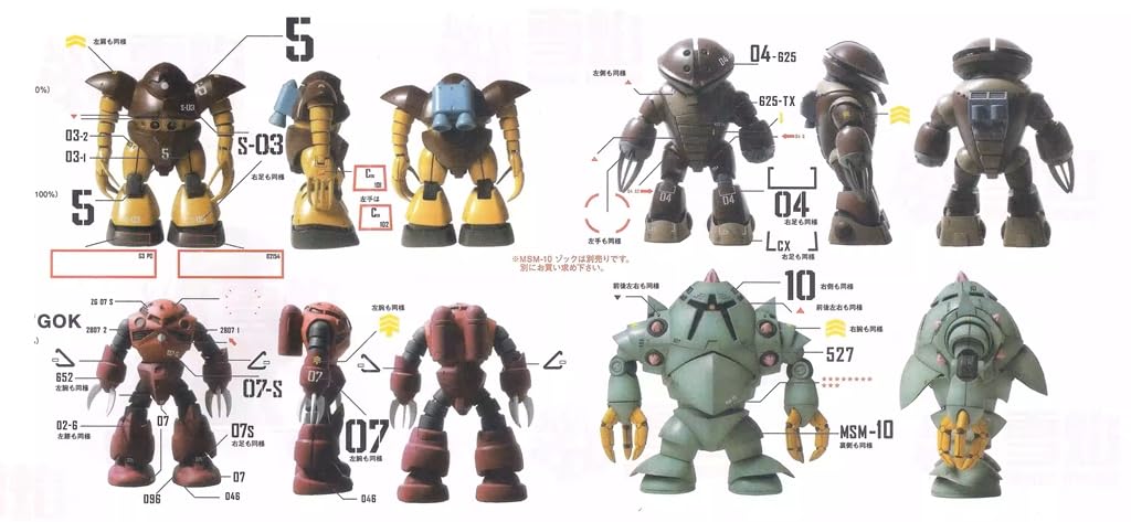 Amazon | ［HG 1：144］ 水陸両用MS対応（アッガイ/ズゴック/ゴッグ