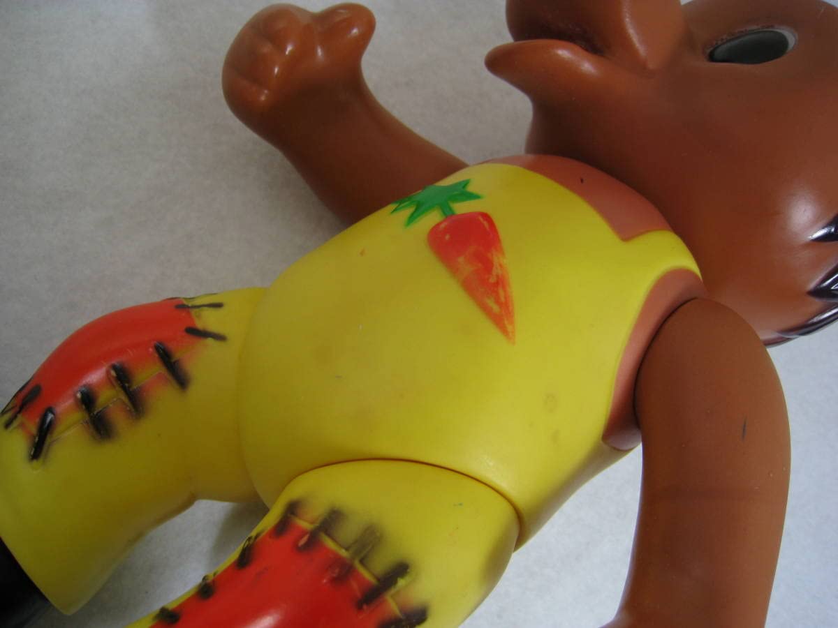 Amazon.co.jp: ニッコー ロバくん ソフビ 高さ約30㎝ 当時物 おはよう