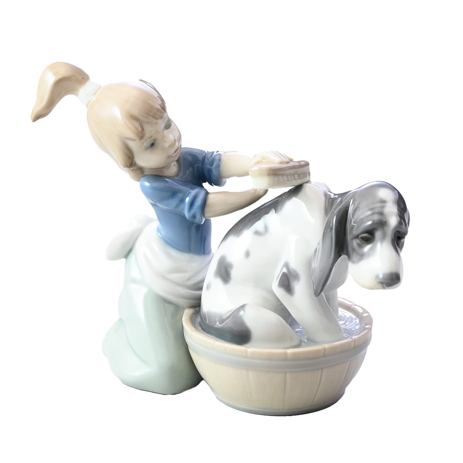 Amazon.co.jp: LLADRO リヤドロ きれいにしましょうね 01005455 陶器