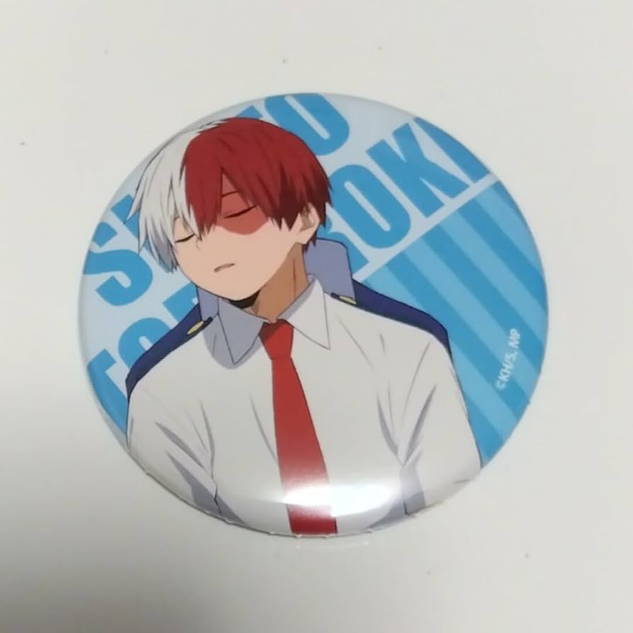 Amazon.co.jp: ヒロアカ 缶バッジ HEROES NAP 寝顔 轟焦凍 : おもちゃ