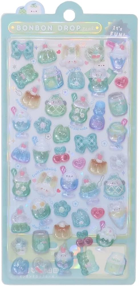 Amazon | クーリア シール ボンボンドロップシール めろめろボンボン