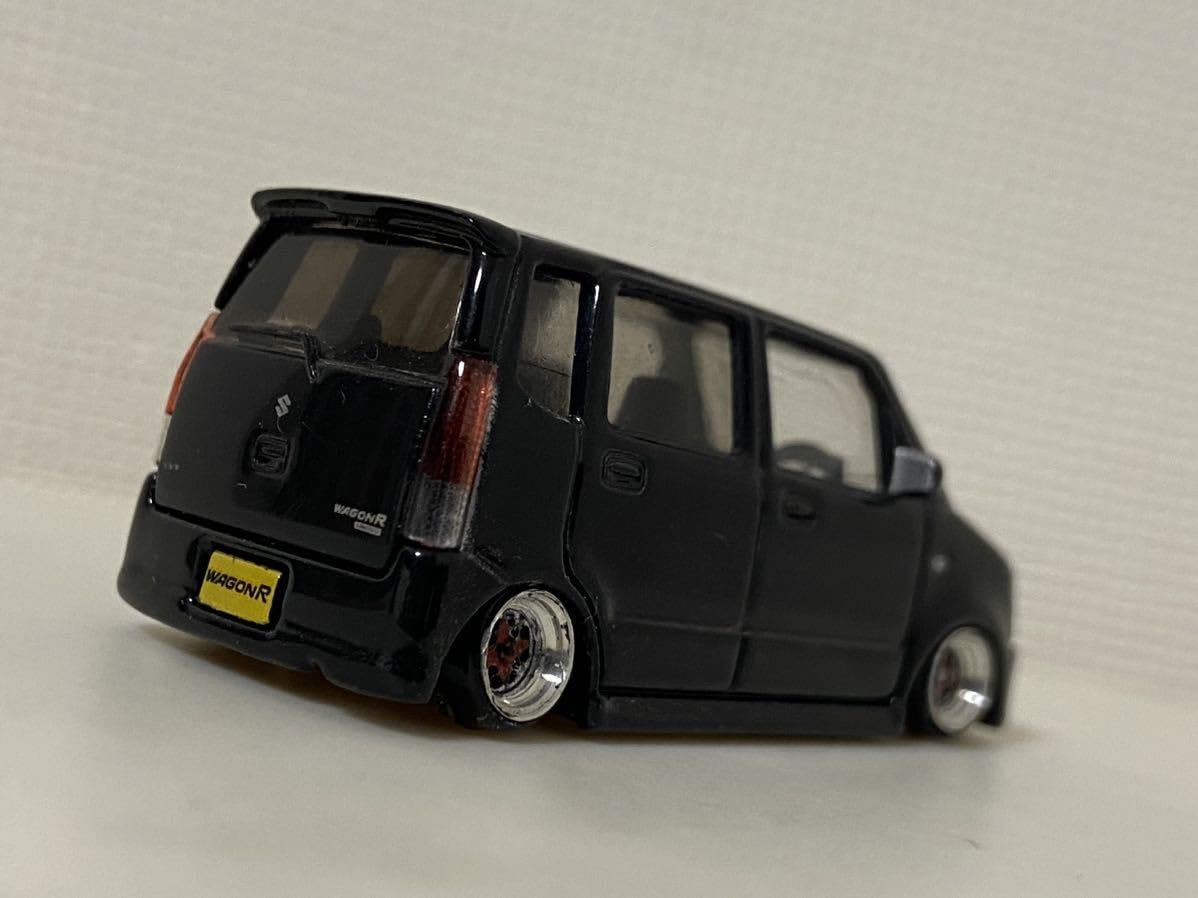 Amazon | 童友社 1/64 スズキ ワゴンR FX-S ブルーイッシュブラック