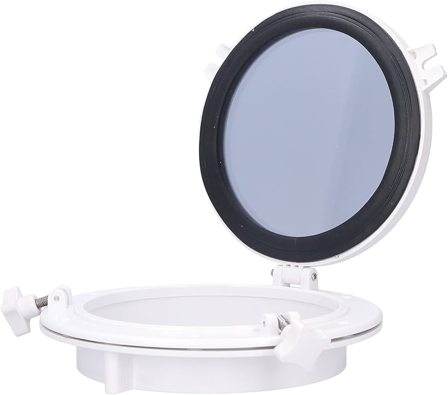 Amazon | 船ウィンドウ 、舷窓 14 丸窓 10 インチ 丸型ポートライト