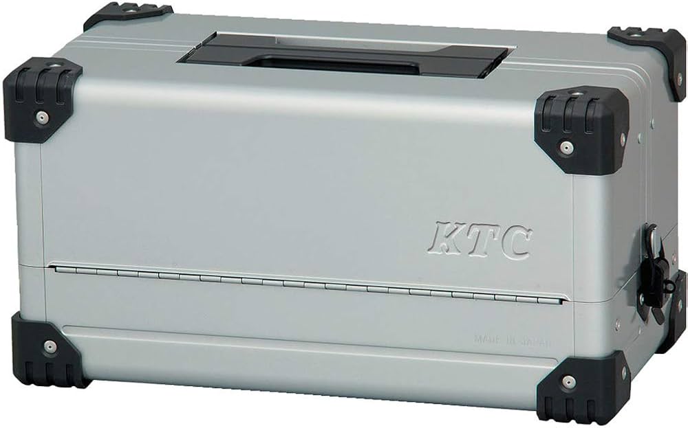 Amazon | 京都機械工具(KTC) 両開きメタルケース メタリックシルバー
