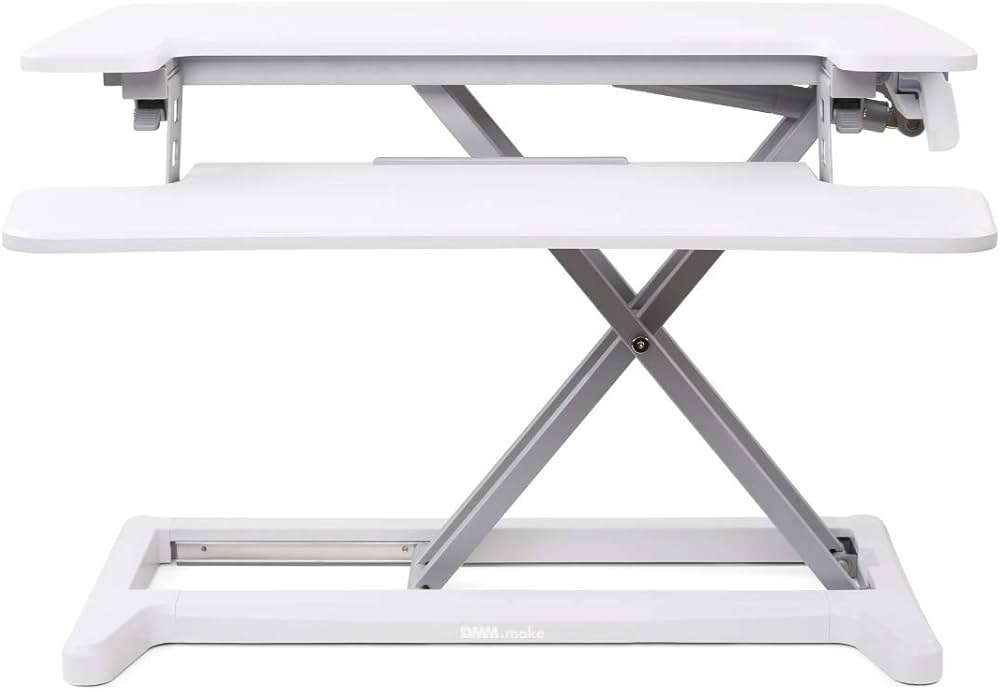 Amazon.co.jp：DMM.make 卓上昇降デスク デュアル720ホワイト DKS