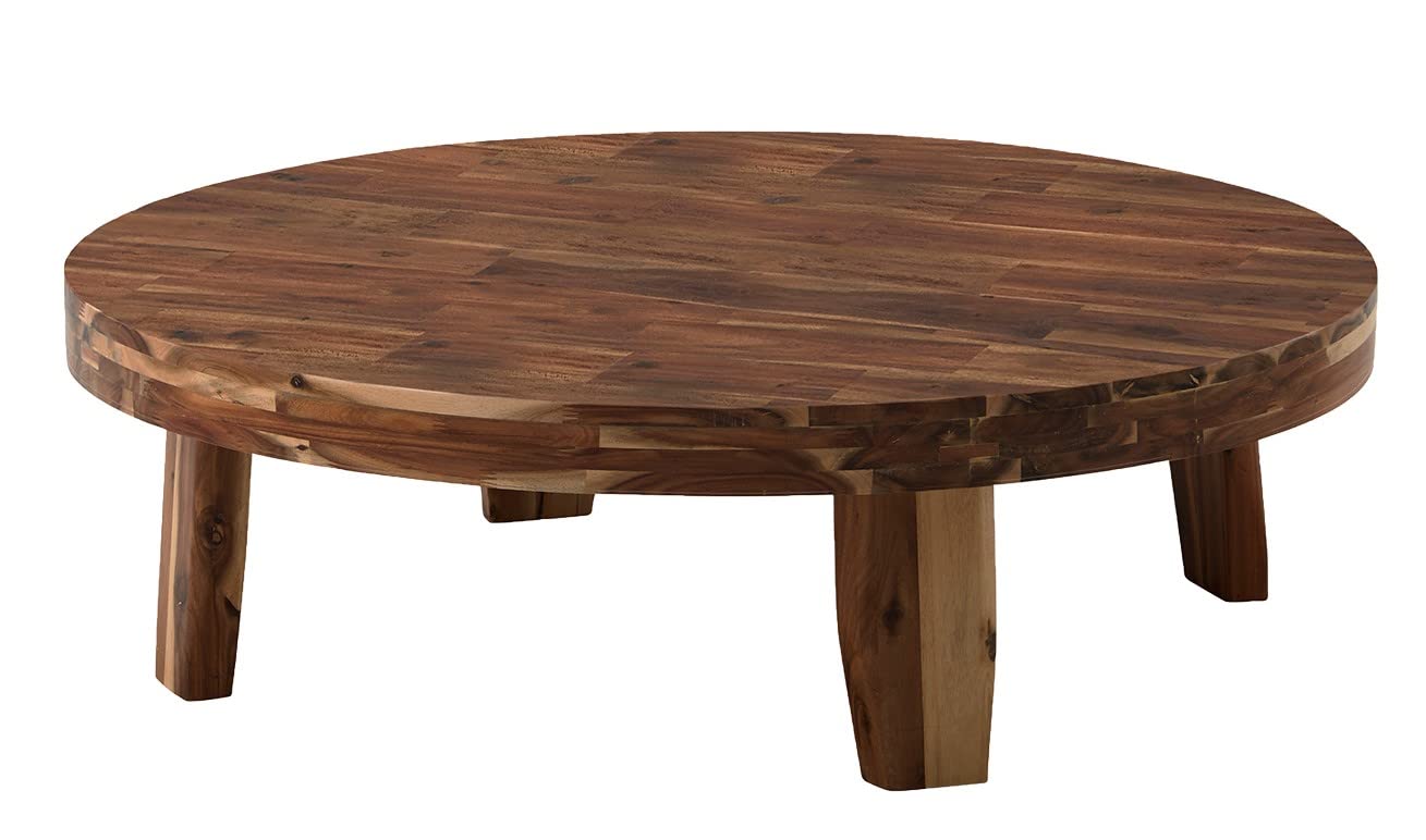 Amazon.co.jp: 円卓 ローテーブル ちゃぶ台 センターテーブル リビング