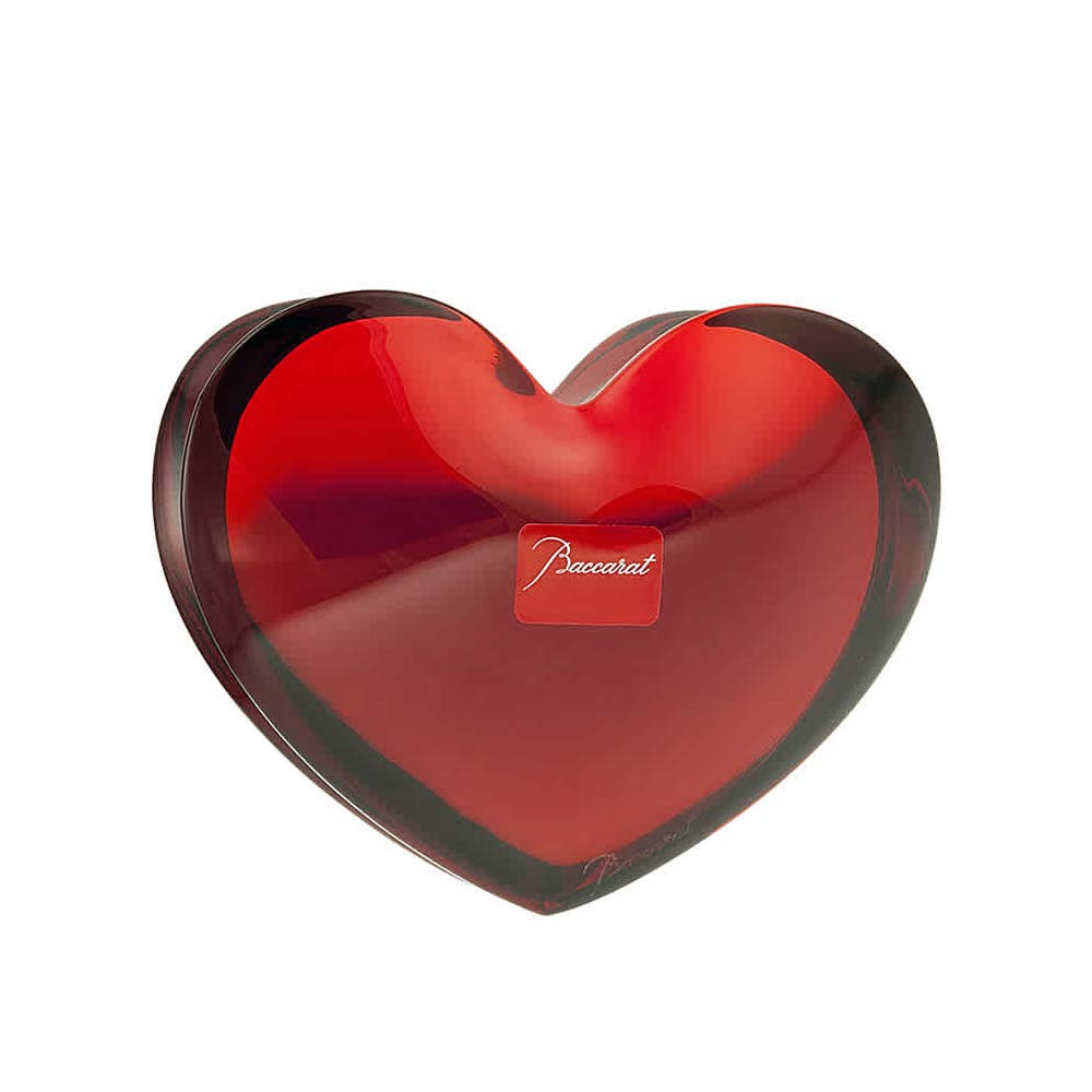 Amazon.com: Baccarat Crystal Ruby ZinZin Heart Large 2103967