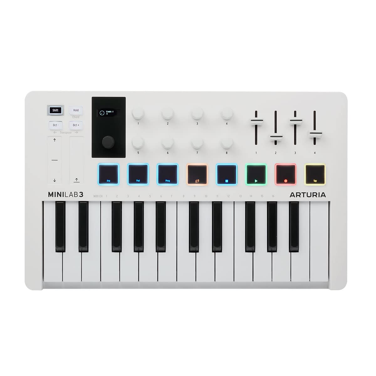 Amazon.com: Arturia MiniLab 3 — 25 Key USB MIDI Keyboard
