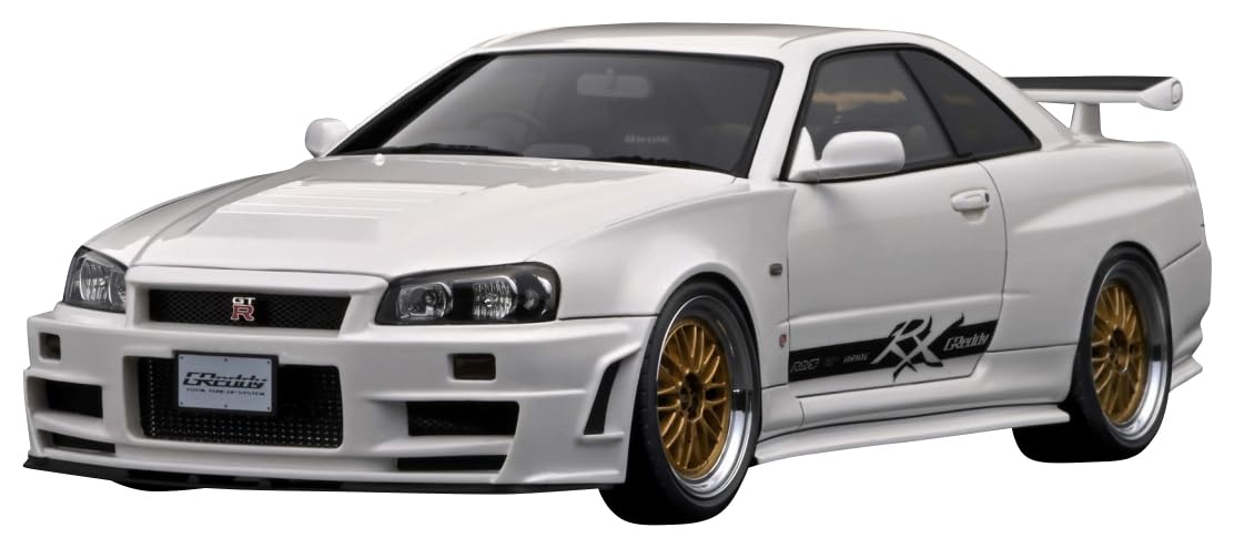 Amazon | ignition model 1/18 ニッサン Skyline GT-R (BNR34) White