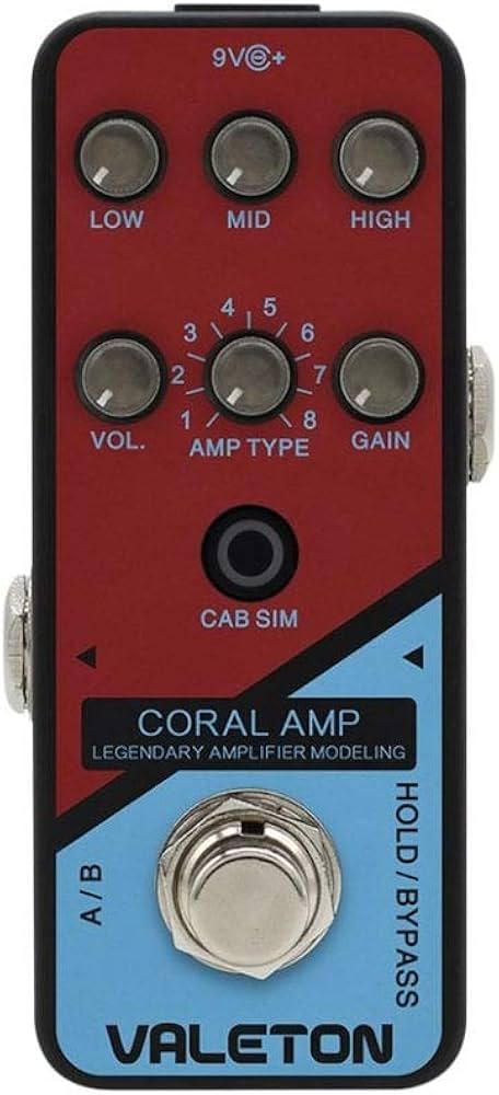 Amazon | VALETON 「CORAL AMP」 デジタル・アンプモデリング