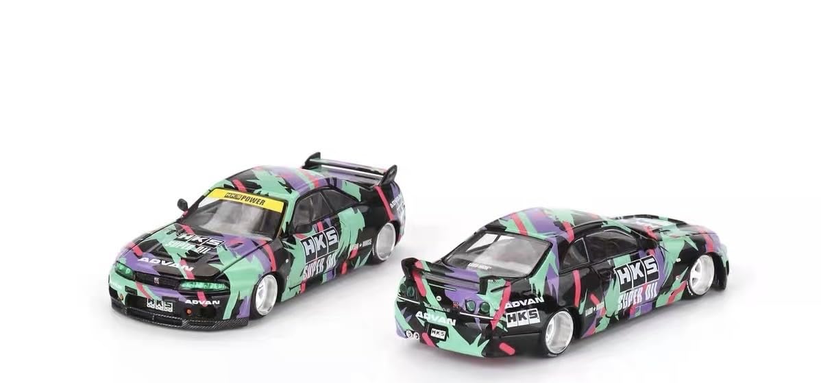 Amazon | 1/64 MINI GT Kaido House 街道ハウス GT-R R33 hks 129