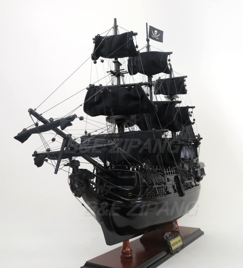 Amazon | 帆船模型 完成品 木製 カリビアンパイレーツ ブラックパール
