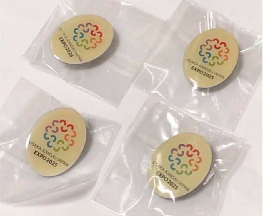 Amazon.co.jp: 大阪万博誘致招致EXPO 2025 ピンバッジピンバッチ4個