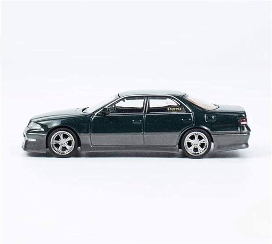 Amazon.co.jp: 1/64 マークII JZX100に最適 ダークグリーンメタリック