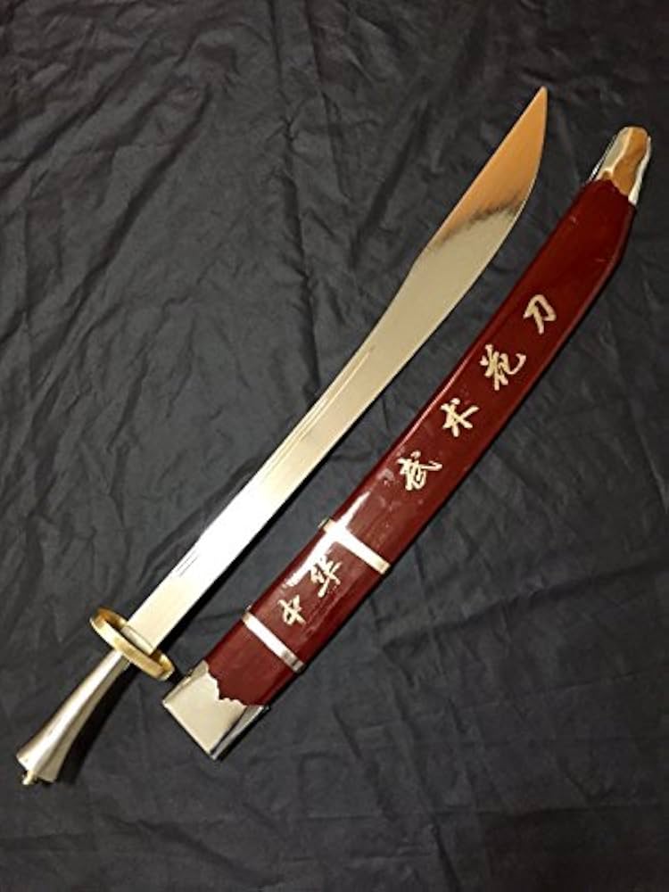 Amazon.co.jp: 中国武術 長拳 太極拳用 響刀 カンフー コスプレ 武具