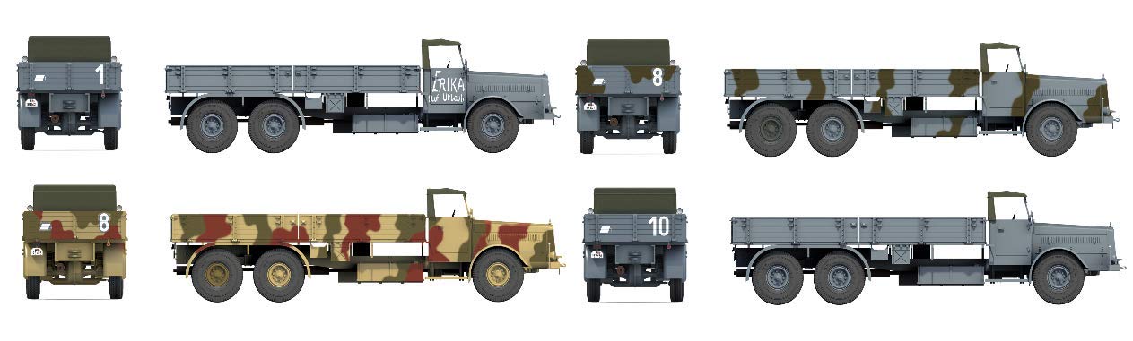 Amazon | ダス・ヴェルク 1/35 ドイツ軍 FAUN L900 トラック w/SdAh115