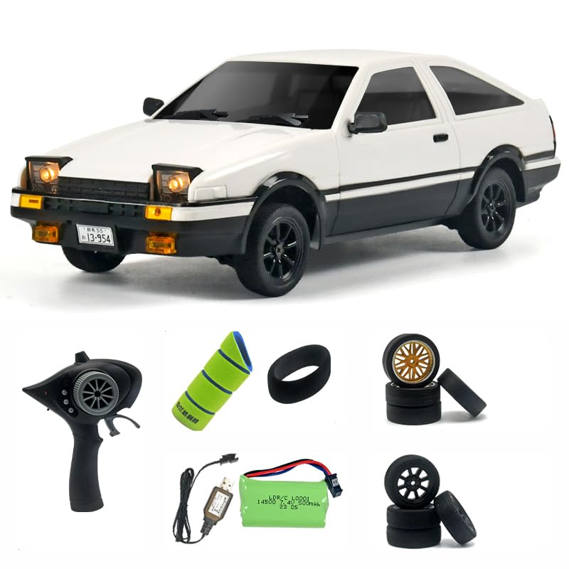 Amazon.co.jp: LDR/C 1/18ドリフトカー AE86 RCラジコンカー ドリフト