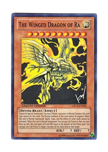 Amazon.co.jp: 遊戯王 英語版 ORCS-ENSE2 The Winged Dragon of Ra