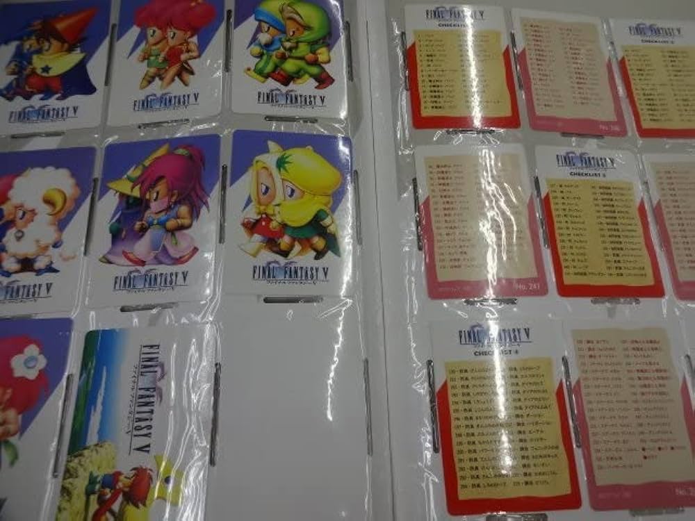 Amazon.co.jp: FF5 ファイナルファンタジーV カードコレクションズ