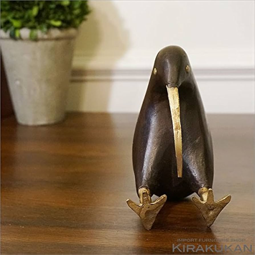 Amazon.co.jp: キウイ 鳥 木製 置物 鳥の置物・カワイイキウイの置物
