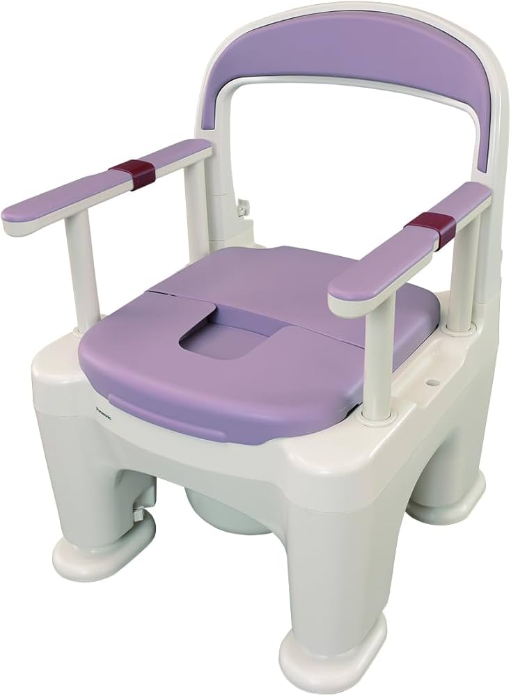 Amazon | ラフィーネ ポータブルトイレ 座楽 プラスチック便座