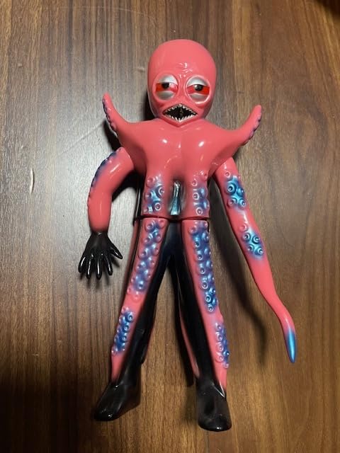 Amazon.co.jp: タコゲルゲ ソフビ 超人バロムワン 超人怪人工房