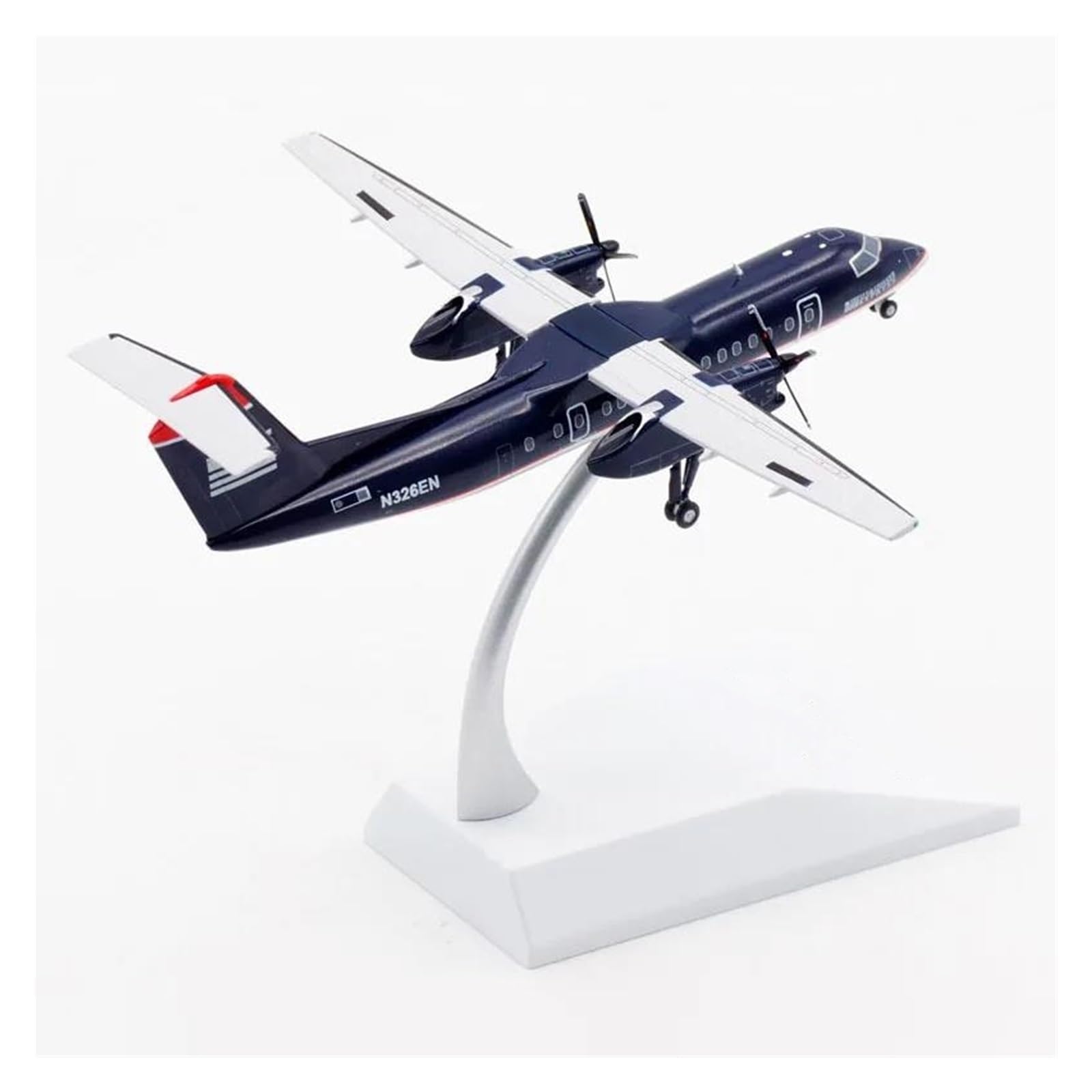 非売品 美品】 Dash8 Q300 航空機模型 ソリッドモデル 非売品 美品