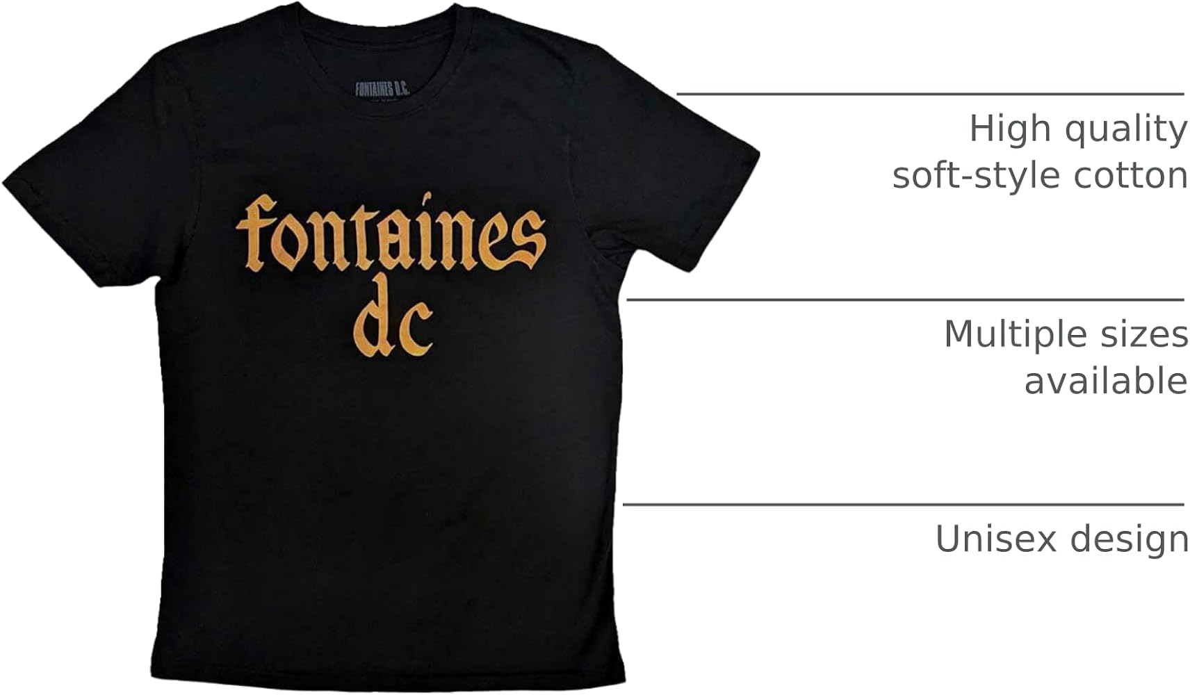 Amazon.com: Rock Off officially licensed products Fontaines D C
