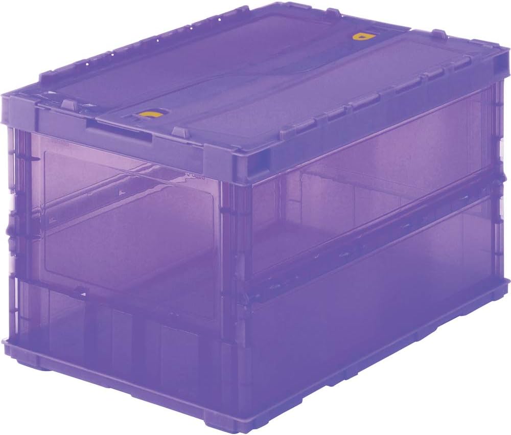 Amazon.co.jp: トラスコ中山(TRUSCO) 薄型折りたたみコンテナスケル