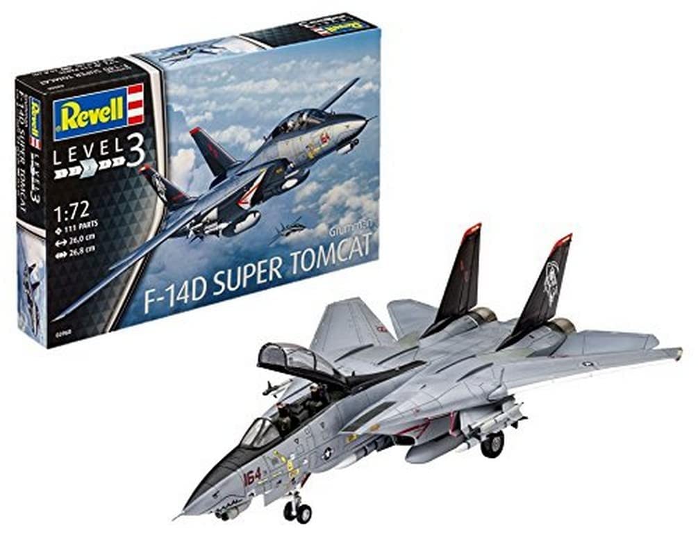 Amazon.com: Revell F-14d Super Tomcat 03960 1:72 Scale : Arts