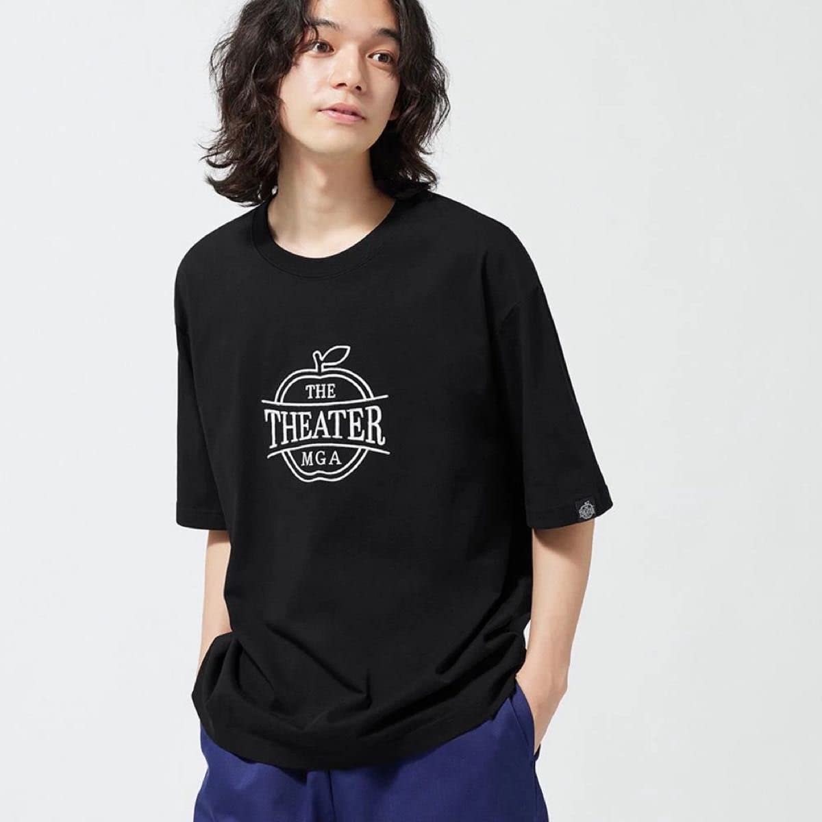 Amazon.co.jp: GU × Mrs. GREEN APPLE グラフィック Tシャツ 5分袖 ②