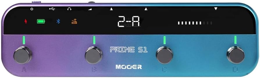 Amazon.com: MOOER S1 Multi-Effects Processor, Stereo Electric