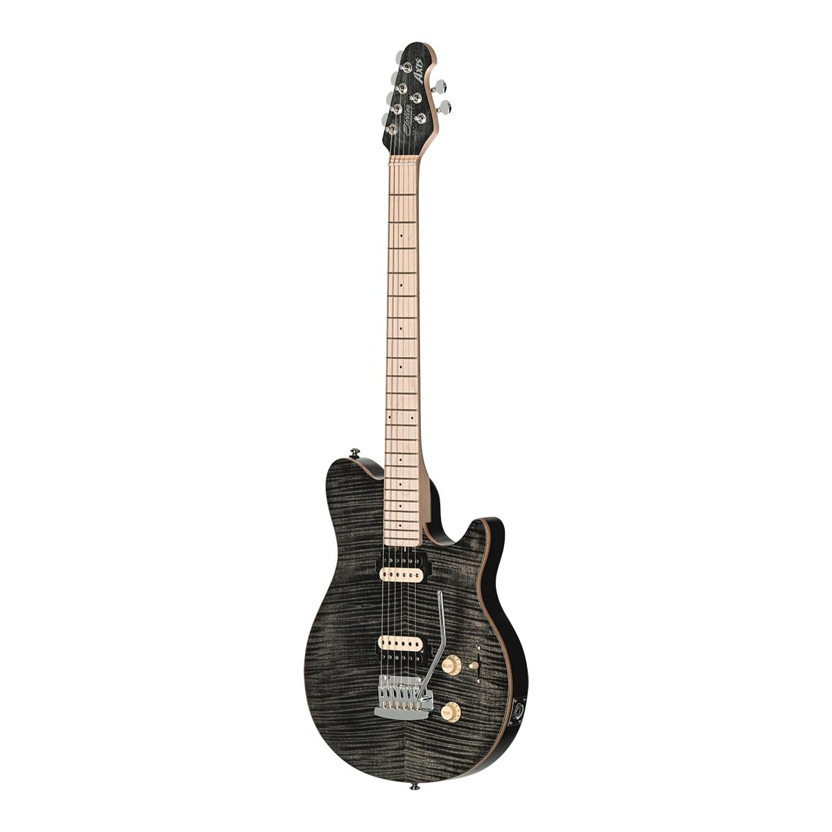 Amazon | STERLING by Musicman SUB AX3FM-TBK-M1 AXIS FLAME MAPLE