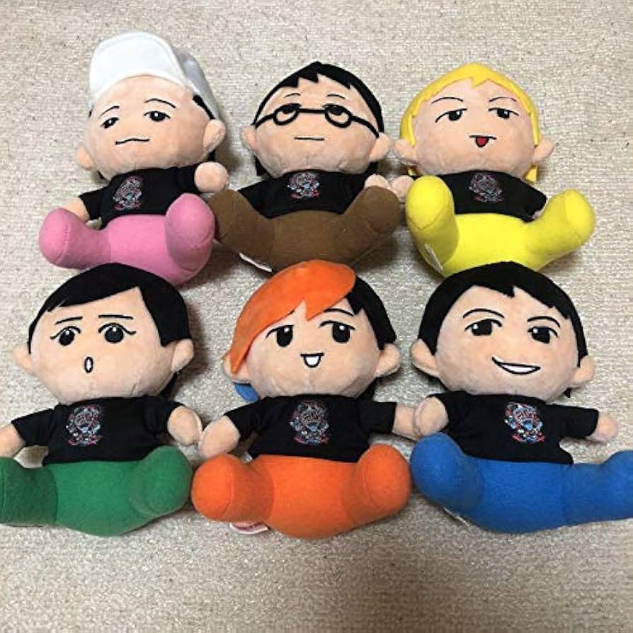 Amazon.co.jp: 東海オンエア ぬいぐるみ 6点セット u-fes てつや ゆめ
