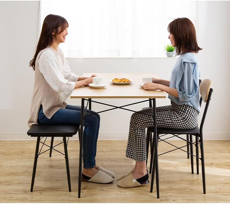 Amazon｜ダイニングテーブル 4点セット 110cm テーブル 椅子 食卓