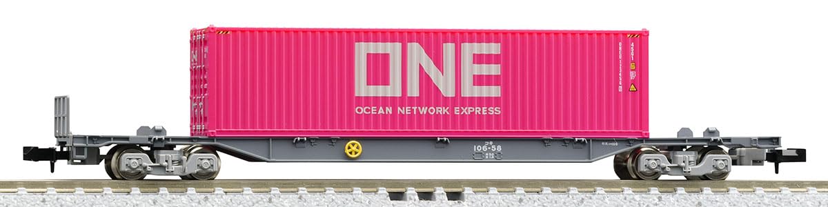 Amazon | TOMIX Nゲージ JR貨車 コキ106形 前期型新塗装 ONEコンテナ付