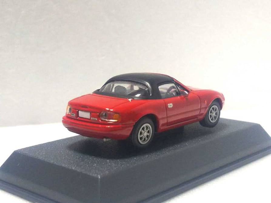 Amazon | コナミ 1/64 マツダ ユーノス ロードスター NA6CE 1989 赤