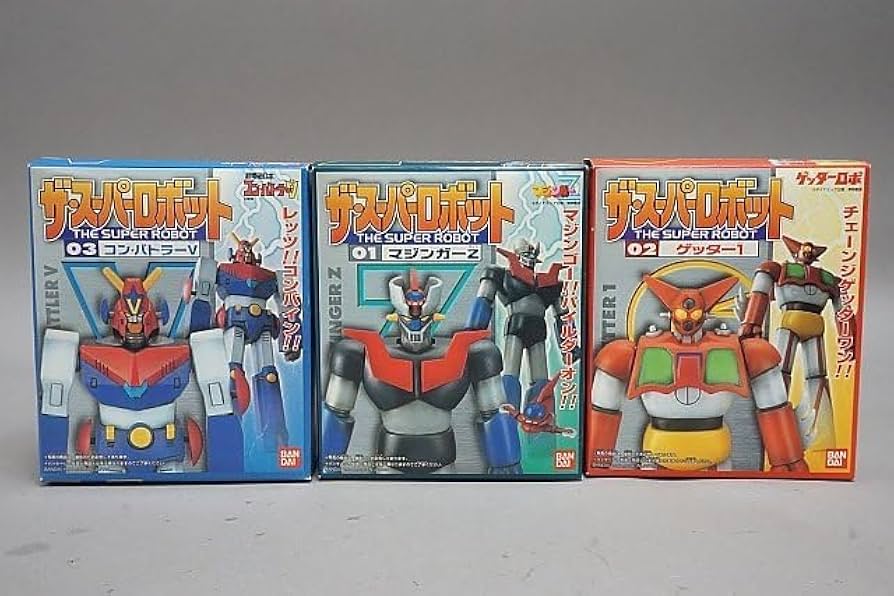 Amazon.co.jp: ザ・スーパーロボット 01 マジンガーZ / 02 ゲッター1