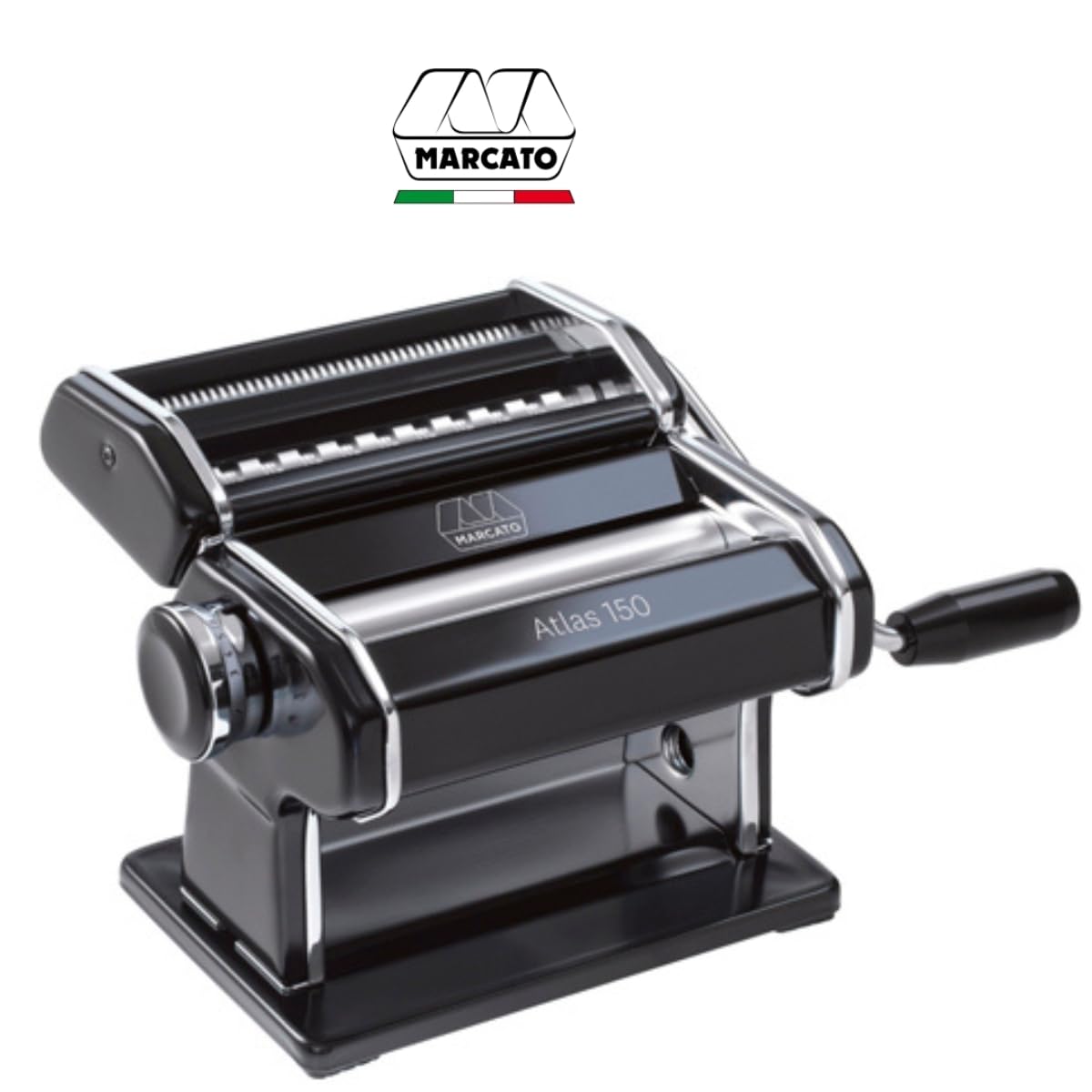 Amazon｜Marcato パスタマシーン アトラス ブラック｜パスタマシン