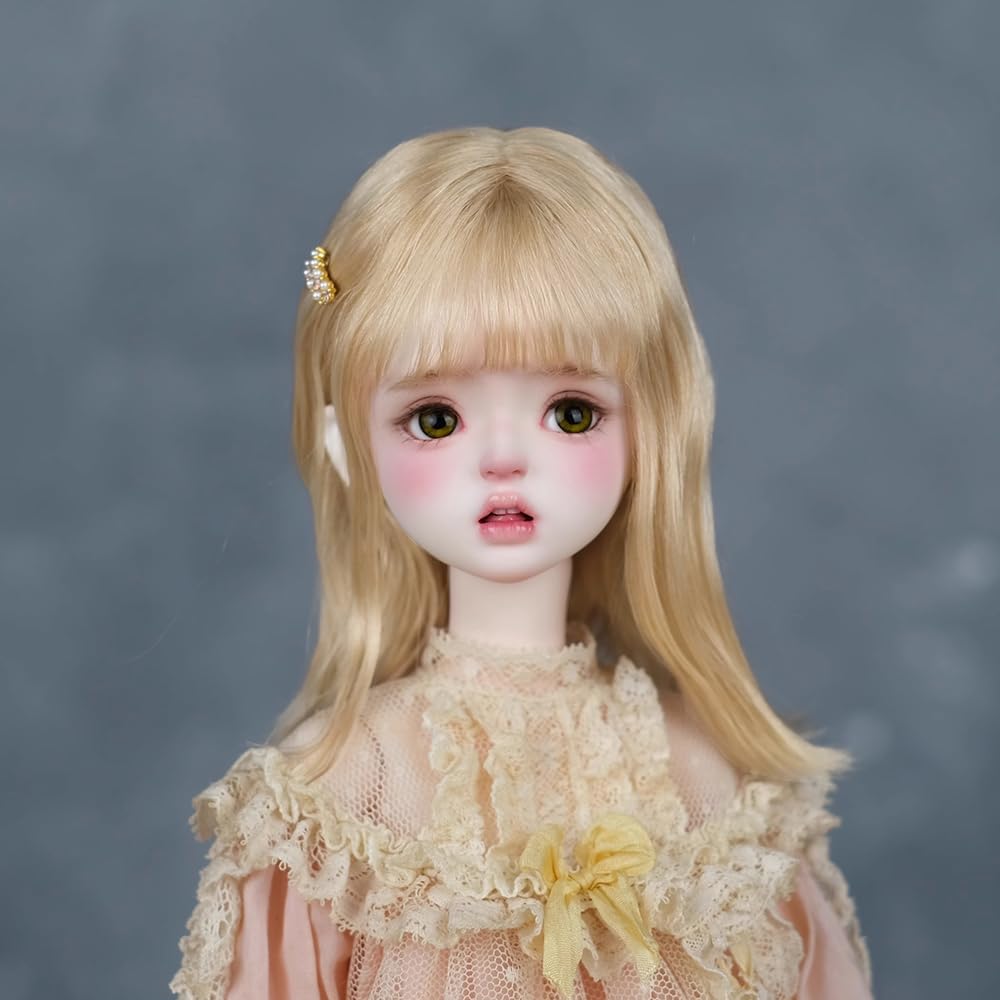 Amazon | ウィッグのみ ソフトモヘアウィッグ 1/4 1/6 BJD SD DD