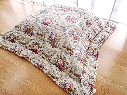 Amazon｜西川 正方形 サンダーソン Sanderson 合繊 こたつ布団 日本製