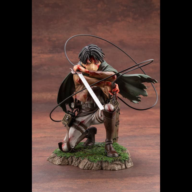Amazon.com: Attack Titan: Levi (Fortitude Version) ARTFX J Statue