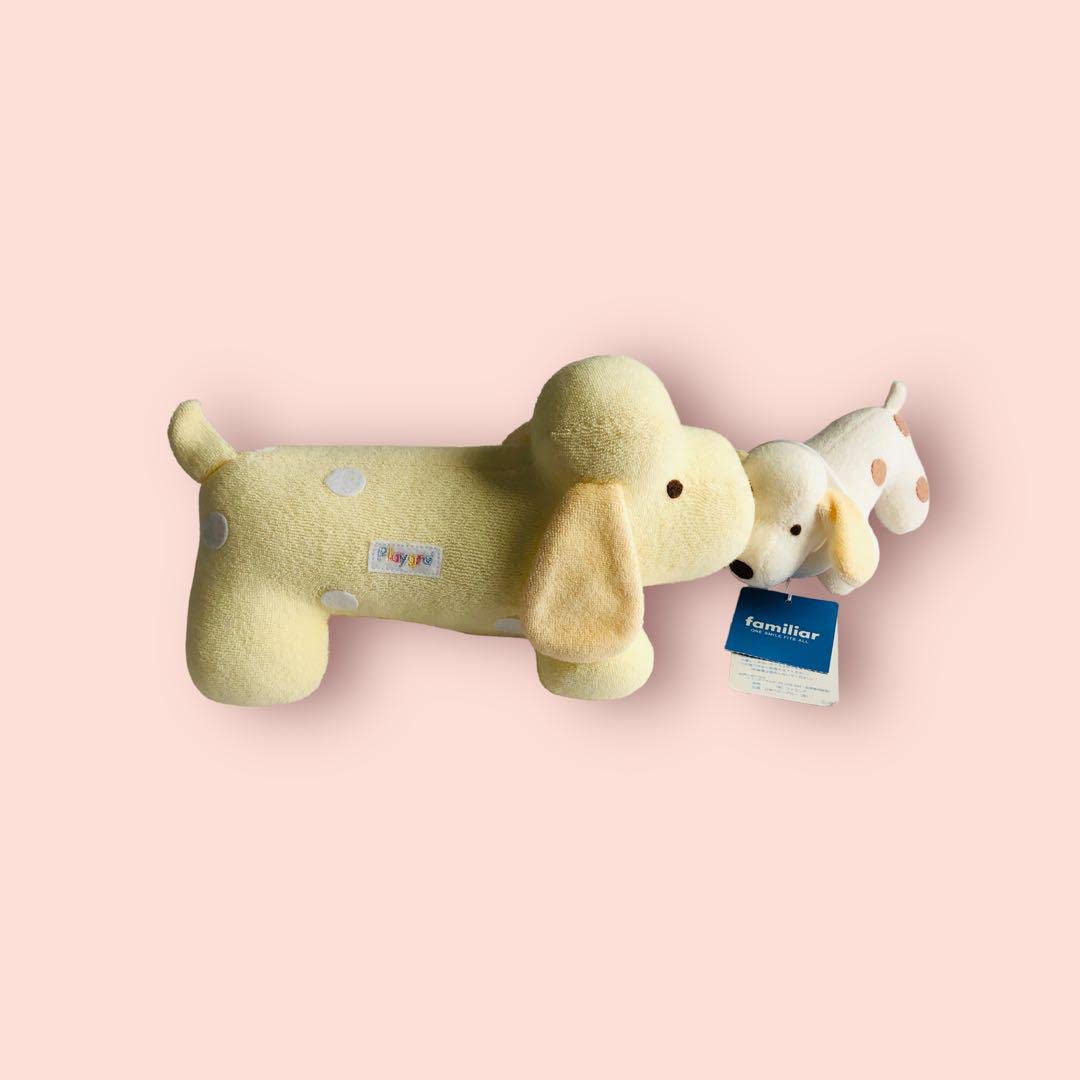 Amazon | タグ付きfamiliaファミリア Mドッグ クリーム オルゴール