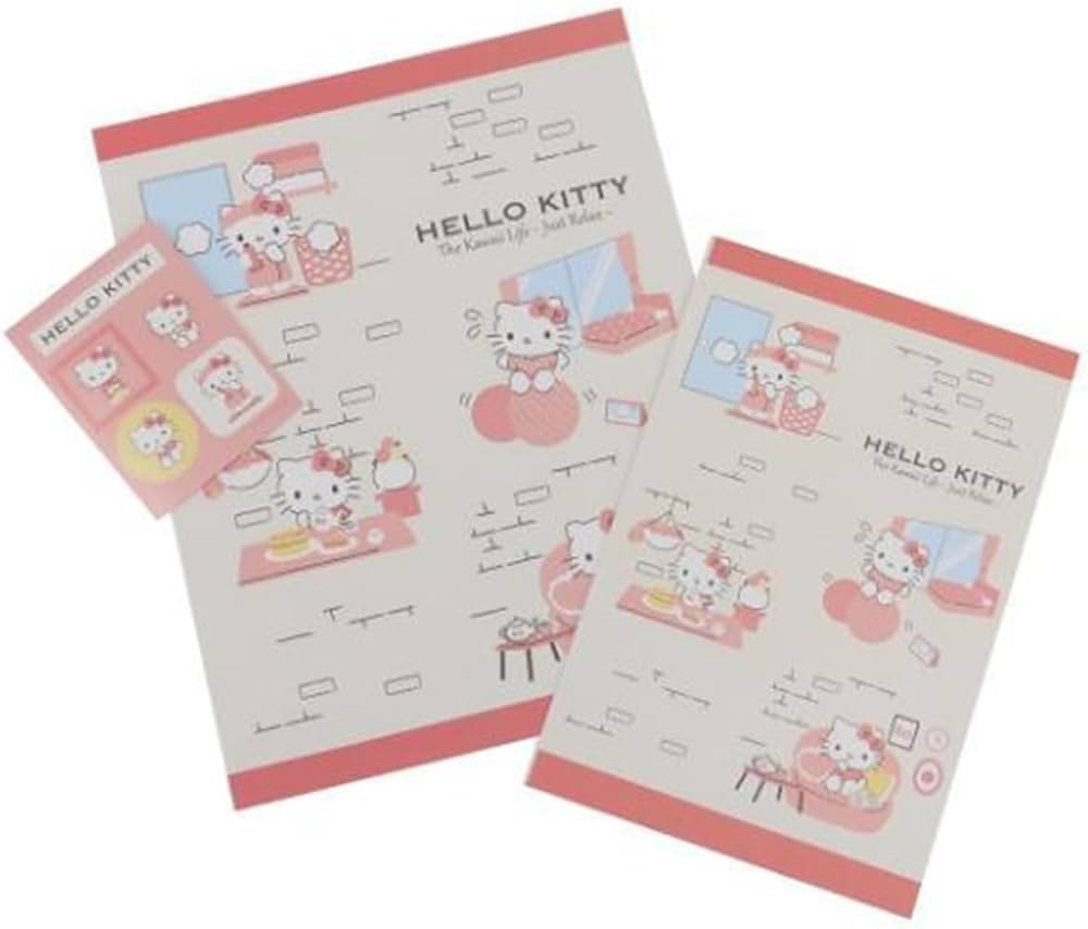 Amazon.co.jp: 山野紙業 キャラクター レターセット (ハローキティ KT