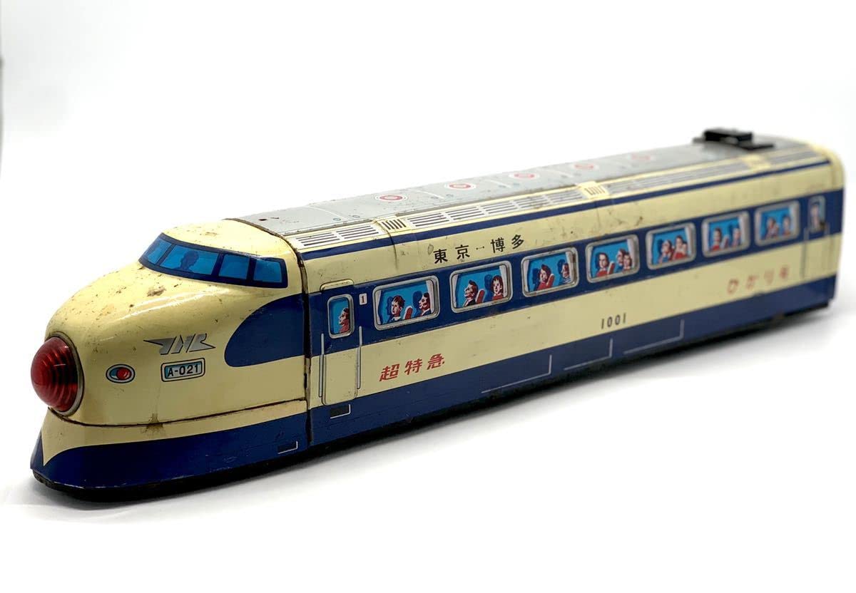 Amazon.co.jp: ブリキ 新幹線 ひかり号 東京 博多 超特急 A-021 超特急