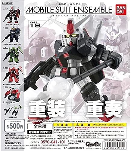 Amazon.com: Mobile Suit Gundam Mobile Suit Ensemble 18 A5 Type Set